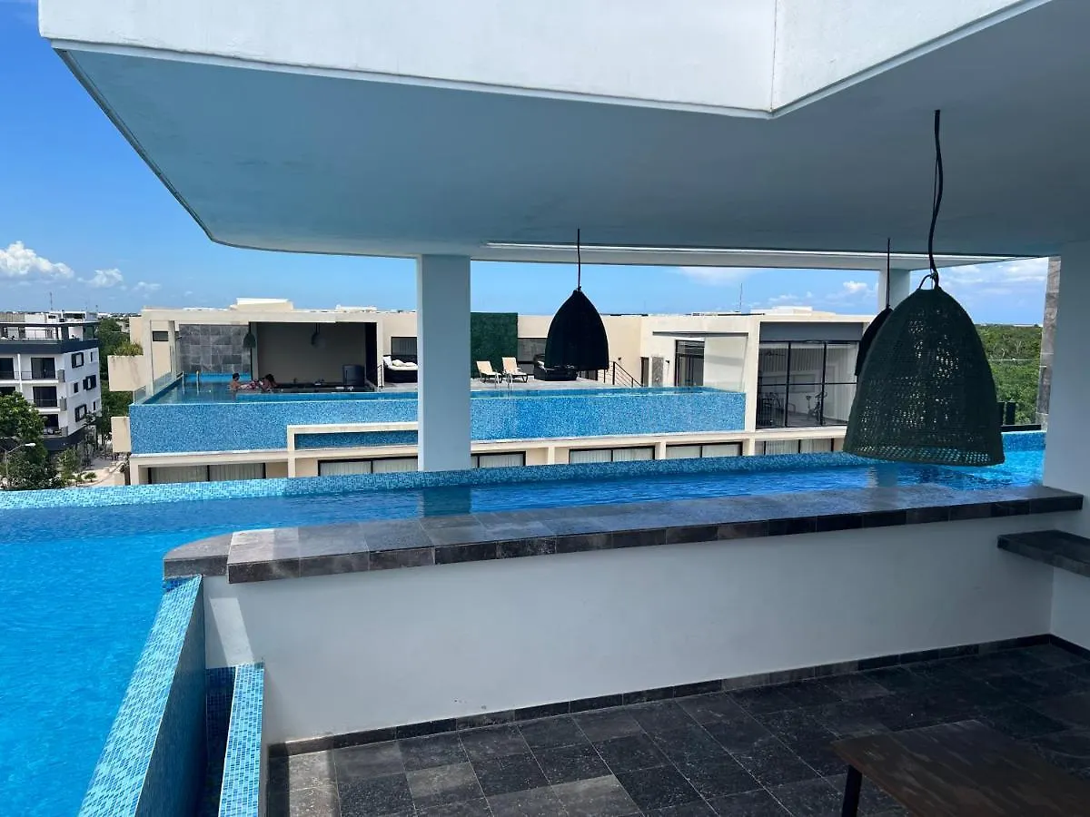 Apartmán Moderno Y Espacioso Departamento En Aldea Zama Tulum Mexiko