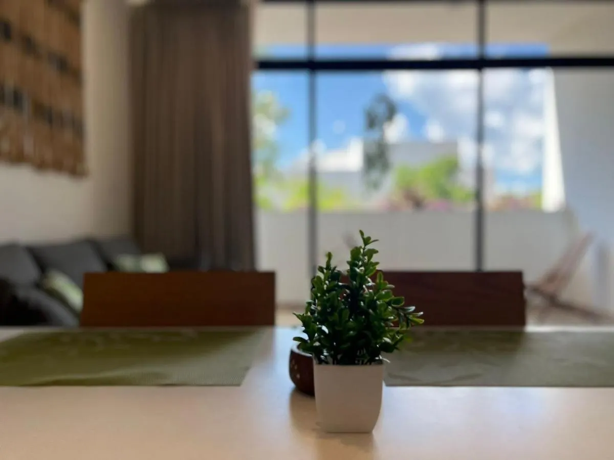 Moderno Y Espacioso Departamento En Aldea Zama Tulum Apartmán