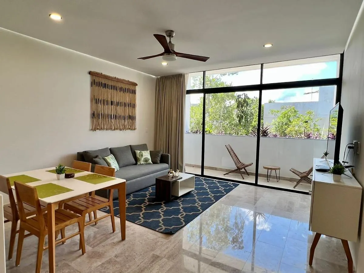 Apartmán Moderno Y Espacioso Departamento En Aldea Zama Tulum
