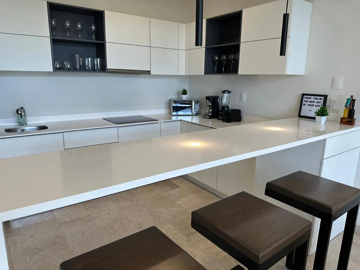 Moderno Y Espacioso Departamento En Aldea Zama Tulum Apartmán